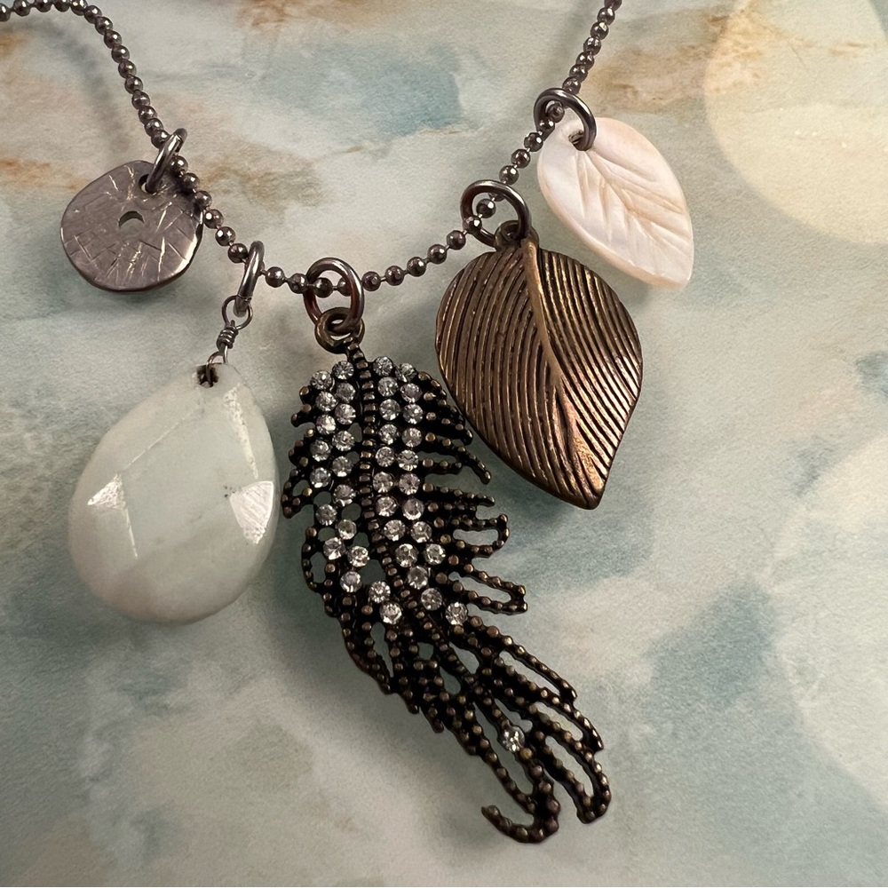 AMERICAN EAGLE Long Charm Necklace